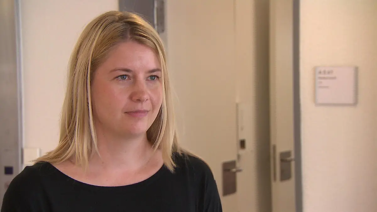 Britta Wollkopf von der Partei Volt.