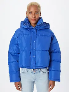 Blaue Pufferjacke von Colourful Rebel