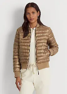 Wendbare Metallic-Bomberjacke von Ralph Lauren