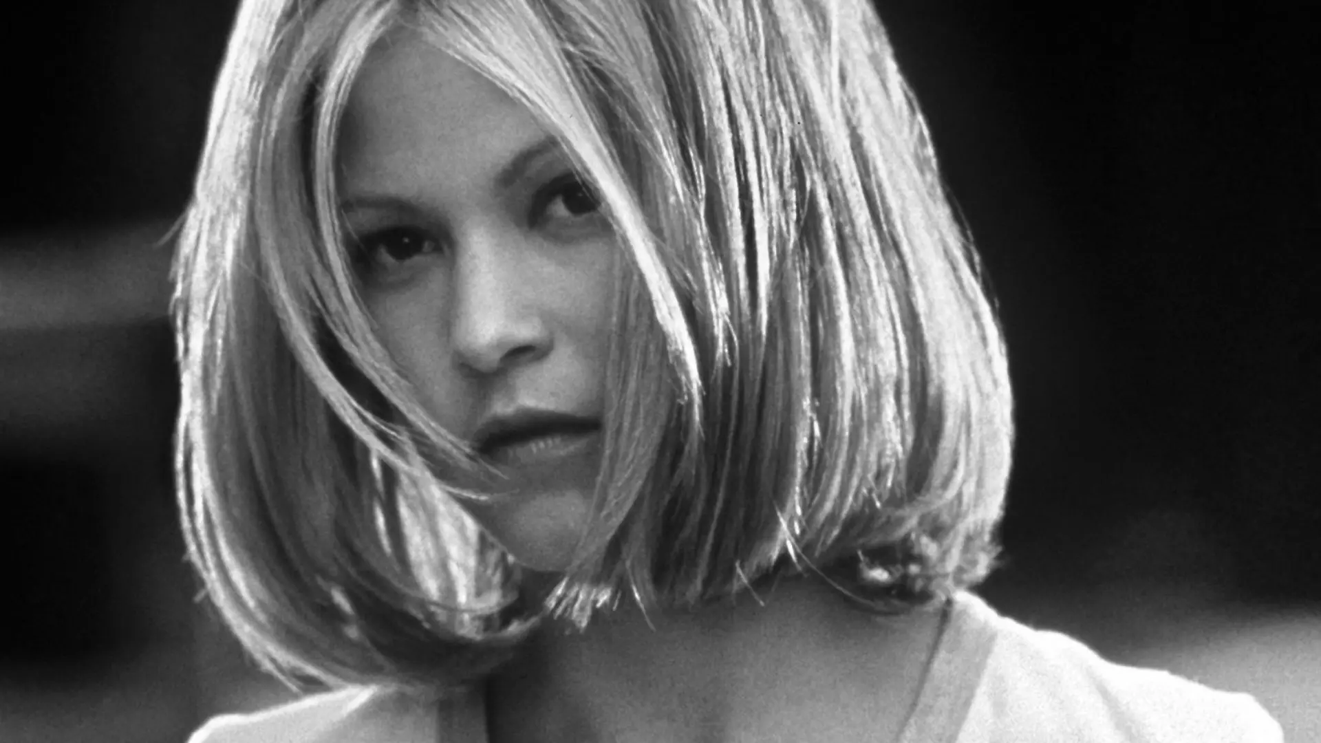 Nicky Lynn Aycox, US-amerikanische Schauspielerin ("Jeepers Creepers 2", "Freche Biester!", "Providence"), aufgenommen 2002 bei Dreharbeiten in Kalifornien.