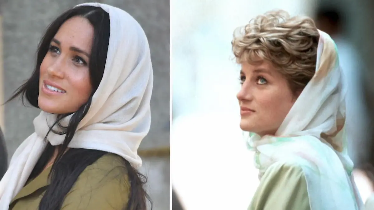 Lady Diana und Herzogin Meghan haben sich nie kennen gelernt.