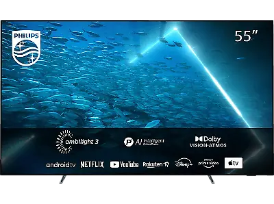 PHILIPS 55OLED707/12 OLED TV (55 Zoll)