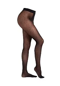 Camano Feinstrumpfhose mit feinen Punkten