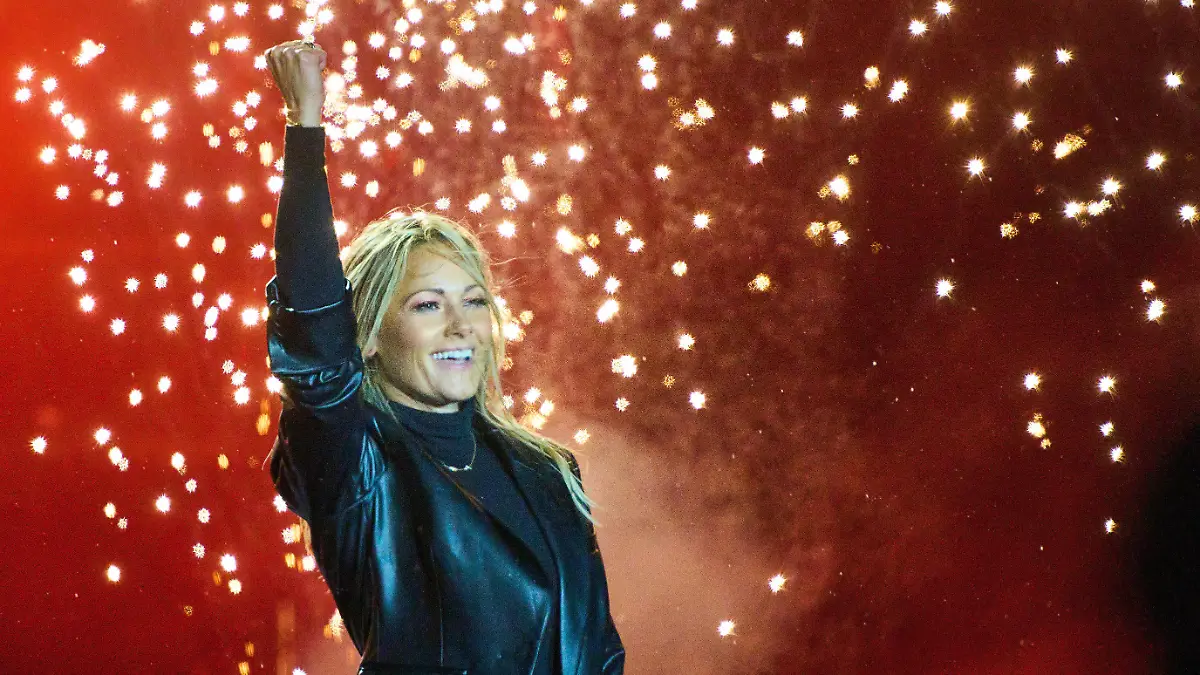 Singer and artist Helene Fischer, GER at her concert at Sound and Snow on Okt 1, 2022 in Bad Hofgastein , Austria.