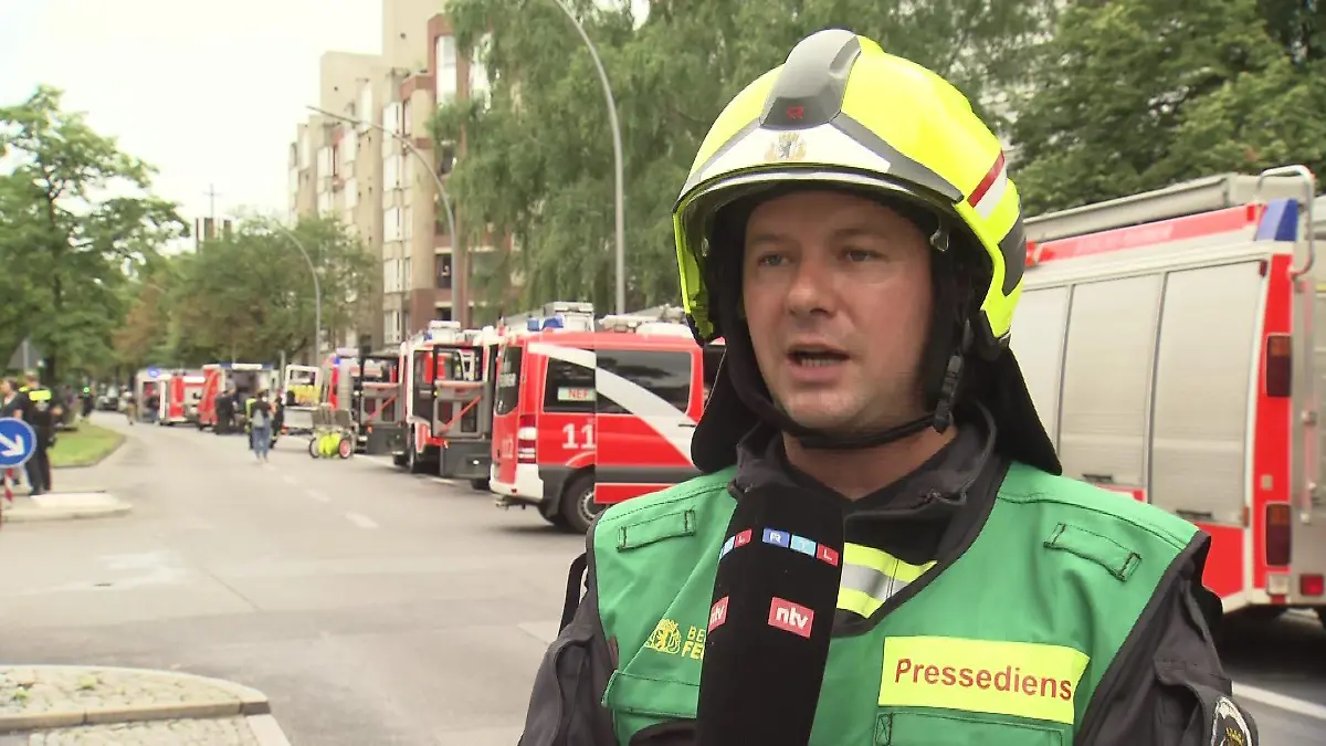 James Klein, Sprecher der Feuerwehr Berlin.