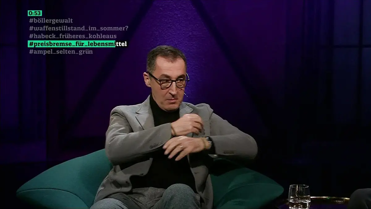 Cem Özdemir im ntv-Talk- #beisenherz