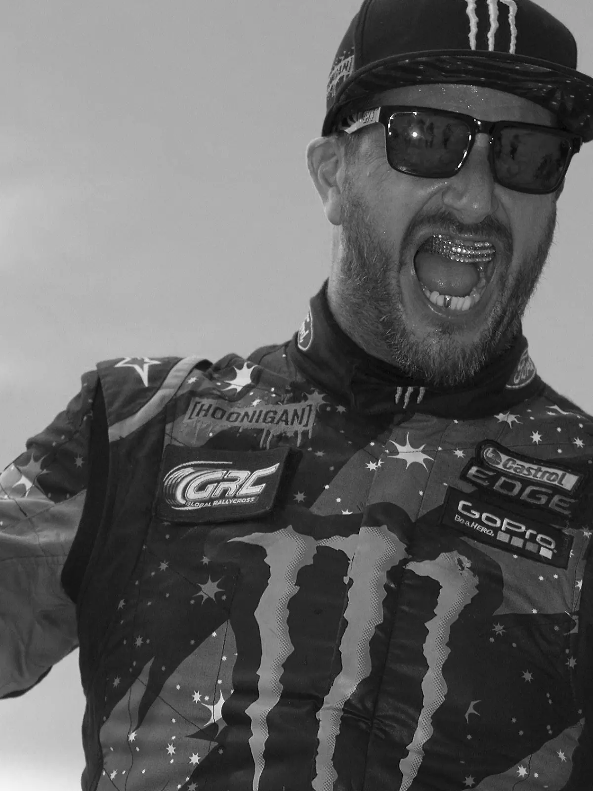 Racer Ken Block, driver of car 43, a Ford Fiesta ST for Hoonigan Racing Division, wins the Supercar Series of the Red Bull Global Rallycross in Fort Lauderdale, Florida on May 31, 2015. UPI / Joe Marino-Bill Cantrell) PUBLICATIONxINxGERxSUIxAUTxHUNxONLY FLP20150531013 JOExMARINOx-xBILLxCANTRELL

Racer Ken Block Driver of Car 43 A Ford Fiesta St for  Racing Division Wins The Supercar Series of The Red Bull Global Rallycross in Progress Lauderdale Florida ON May 31 2015 UPI Joe Marino Bill Cantrell PUBLICATIONxINxGERxSUIxAUTxHUNxONLY  JOExMARINOx xBILLxCANTRELL