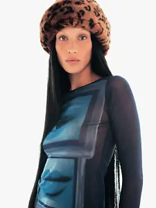 Bella x About You Kunstfellmütze