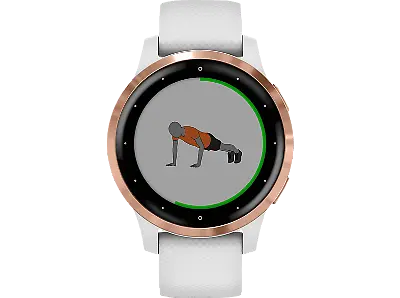 GARMIN Vivoactive 4S Smartwatch Polymer Silikon