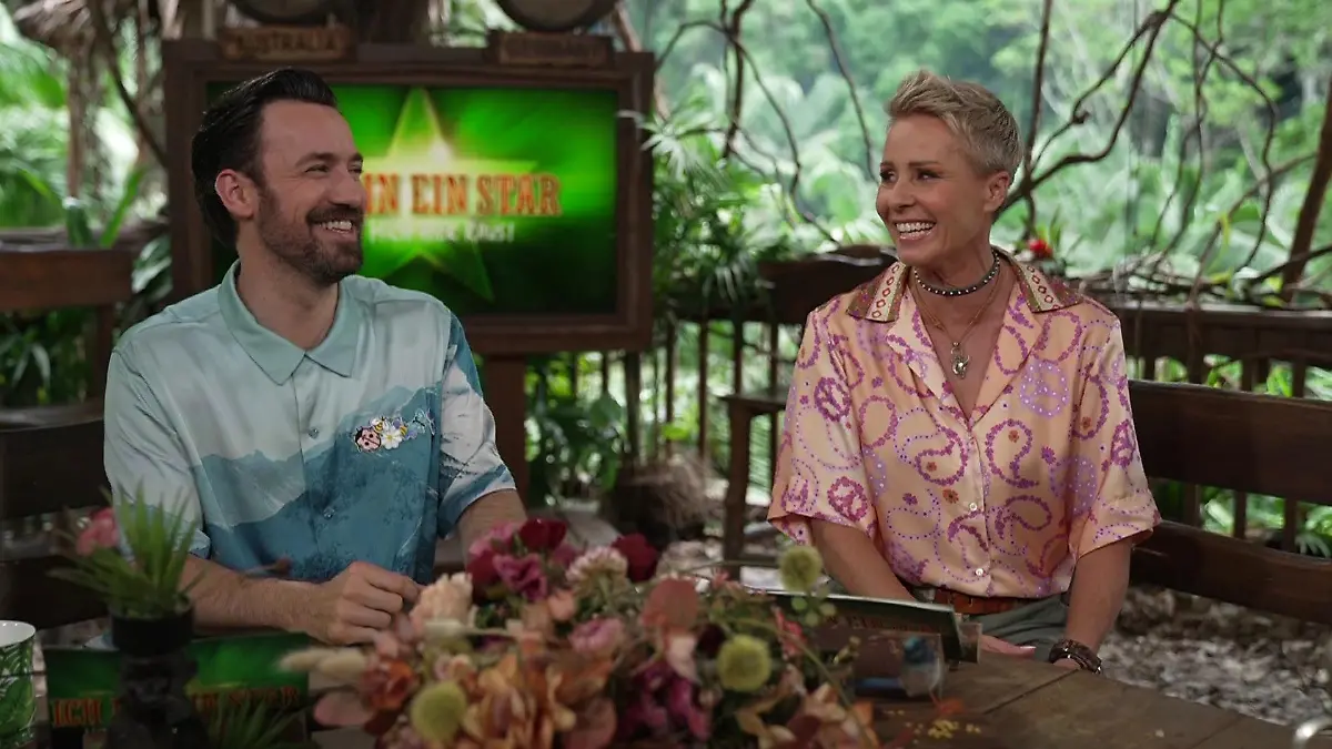 Wer ist ihr Dschungelcamp-Favorit? Darüber sprechen Jan Köppen und Sonja Zietlow.