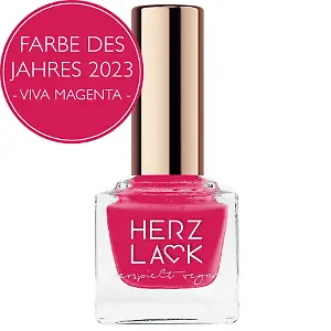 Herzlack Nagellack in Magenta Pink