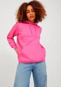 Hoodie in Magenta