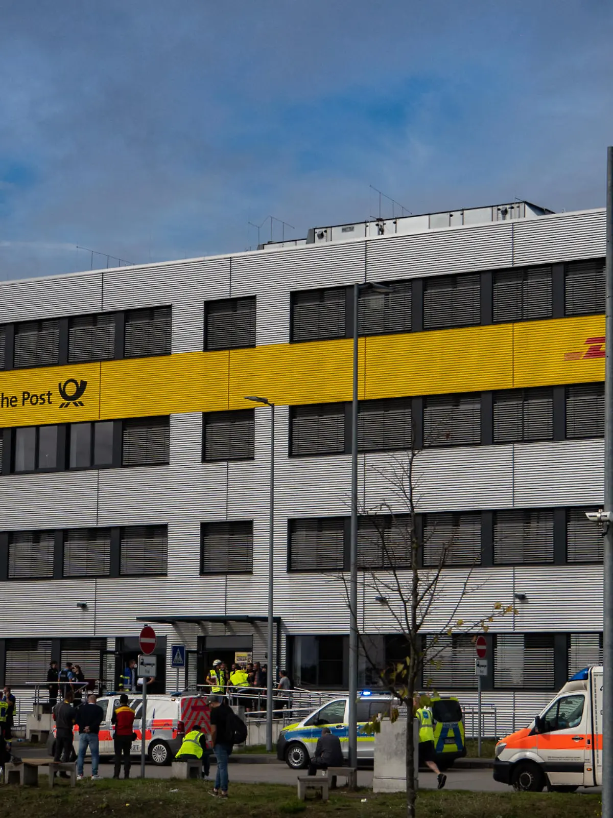 Noteinsatz in DHL-Verteilerzentrum Obertshausen bei Offenbach