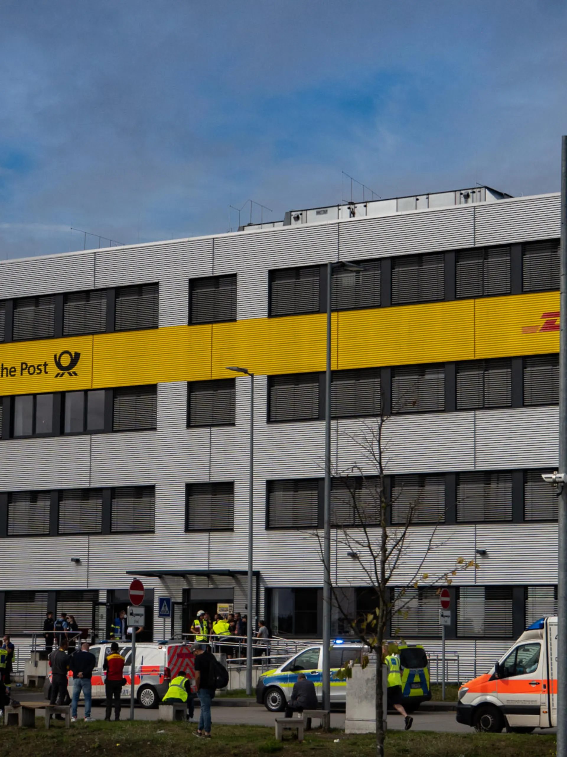 Noteinsatz in DHL-Verteilerzentrum Obertshausen bei Offenbach