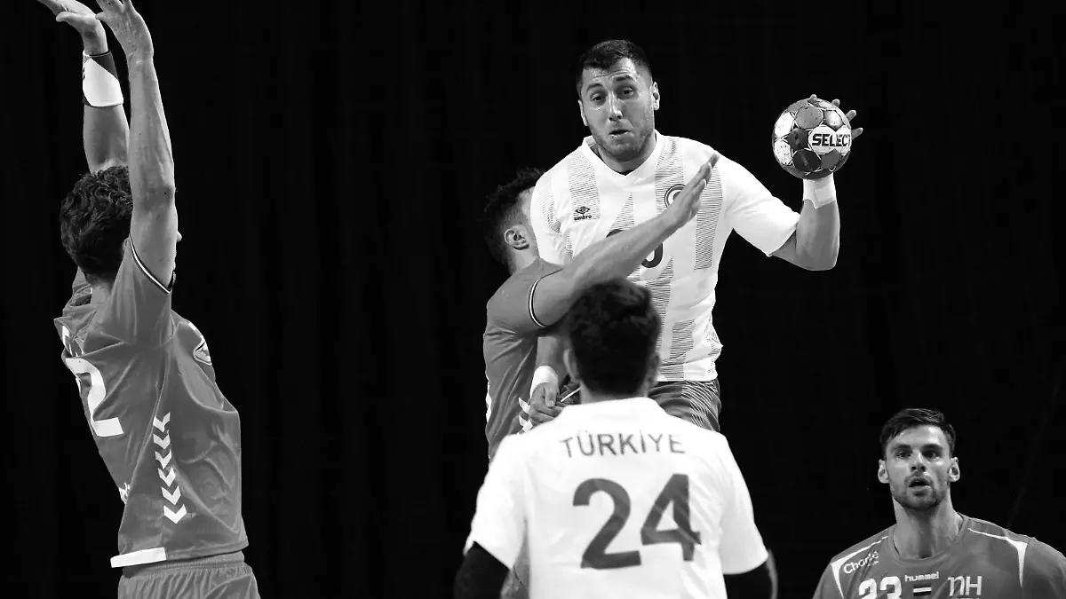 Cemal Kutahya of Turkey during European Qualification Netherlands-Turkey on November 4, 2020 in Almere, Netherlands Noxthirdxpartyxsales PUBLICATIONxNOTxINxJPN 147689499