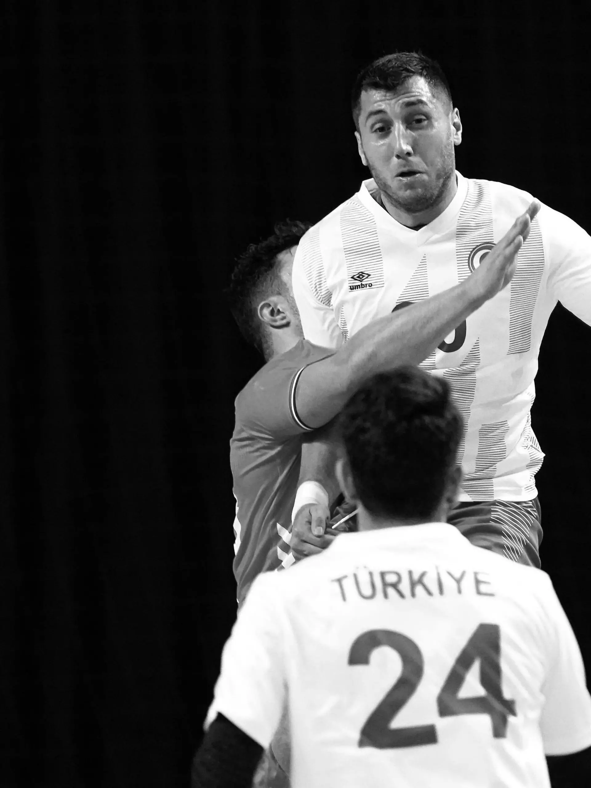 Cemal Kutahya of Turkey during European Qualification Netherlands-Turkey on November 4, 2020 in Almere, Netherlands Noxthirdxpartyxsales PUBLICATIONxNOTxINxJPN 147689499