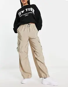 Beige Cargohose