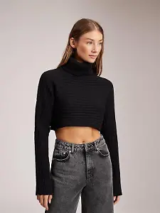 Crop-Pullover