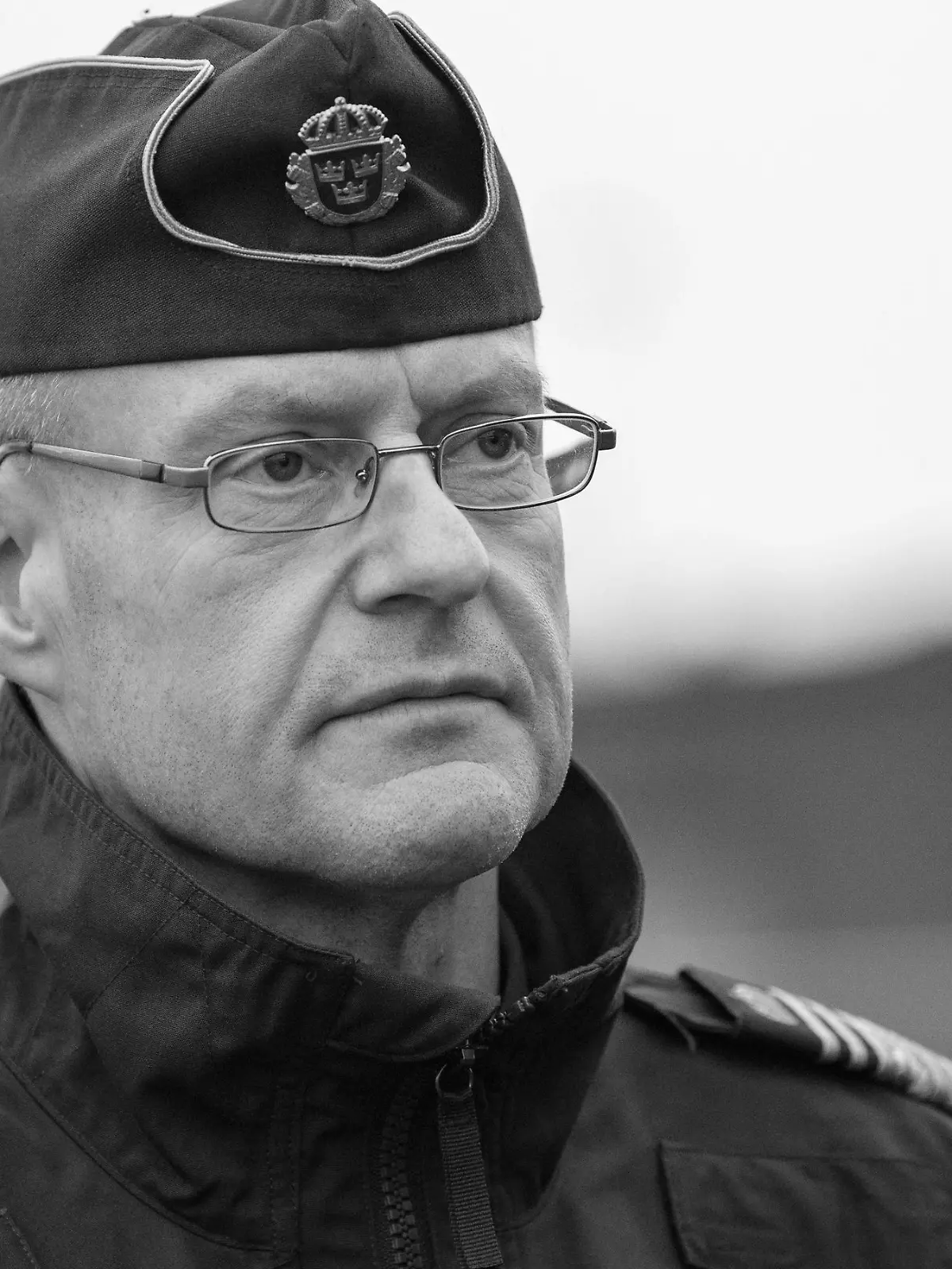 TRELLEBORG 20191121 Mats Löfving, stf rikspolischef Polismyndigheten, vid den myndighetsgemensamma pressträffen i hamnen iTrelleborg på torsdagen gällande samverkan mot gränsöverskridande brottslighet. Operationen som genomförs i tre svenska hamnar kallas för Trident och har nu pågått i 36 timmar. Foto: Johan Nilsson / TT / Kod 50090