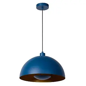 Hängeleuchte in Blau