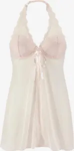 LASCANA Negligée in Creme