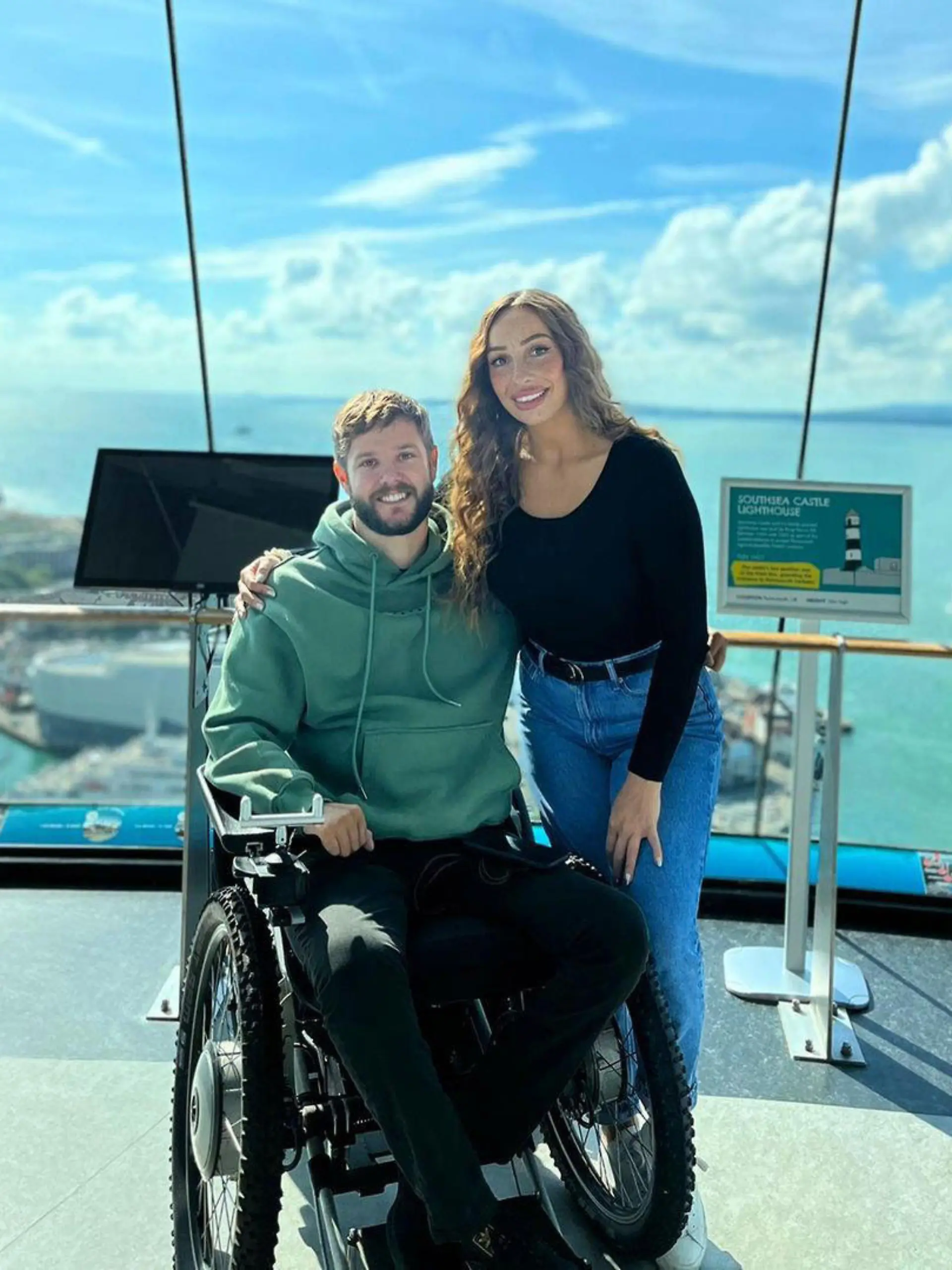 Story by Jam Press (Quadriplegic Boyfriend)

Pictured: George and Jessikah.

'My boyfriend is quadriplegic but we still have amazing sex – I'm his full-time carer too': British couple open up about sex life to fight against prejudice.

A young couple have gone viral after sharing details of their relationship on social media in the hopes of debunking myths around disability and sex.

George Dowell from West Sussex, first caught the eye of his girlfriend Jessikah Lopez, 29, after he appeared as a contestant on the Channel 4 show The Undateables.

The 30-year-old was paralysed from the chest down following a horrific car accident in 2010, when the vehicle flipped and he sustained a spinal injury.

George has "limited hand and arm function" and while first adjusting to his new life – and being disabled – worried about how other people would react, including rejection from women when dating.

"I was the front seat passenger, was wearing my seatbelt etc, there were others sat in the back of the car too,” George told Needtoknow.online.

“The car flipped and landed in the field opposite the road. I was the only one with severe injuries.

“Dating isn’t as easy when you’re in a wheelchair, because people automatically have assumptions about you or can’t see themselves with someone with a disability, so I often worried about being rejected straight away.

“In the early days it was hard but as I’ve got used to my life post-injury, I have had stable relationships and actively dated before I met Jessikah.”

The couple met on social media, after George slid into Jessikah's DMs.

“I thought George was really cute and sweet, so I followed him on social media but never spoke to him," she told NeedToKnow.online.

"Then about two years later, George messaged me on Facebook in relation to a story I posted, we got chatting and the rest is history.

“Our first date, I went over to his house, brought lots of snacks and we watched movies.

"I got there at 12 and
