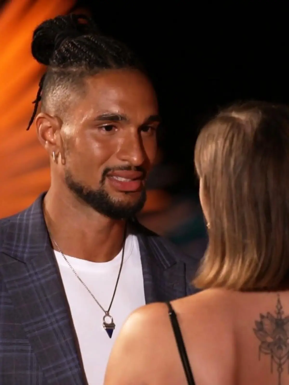 David Jackson lässt Saskia in der zweiten Bachelor-Folge gehen.