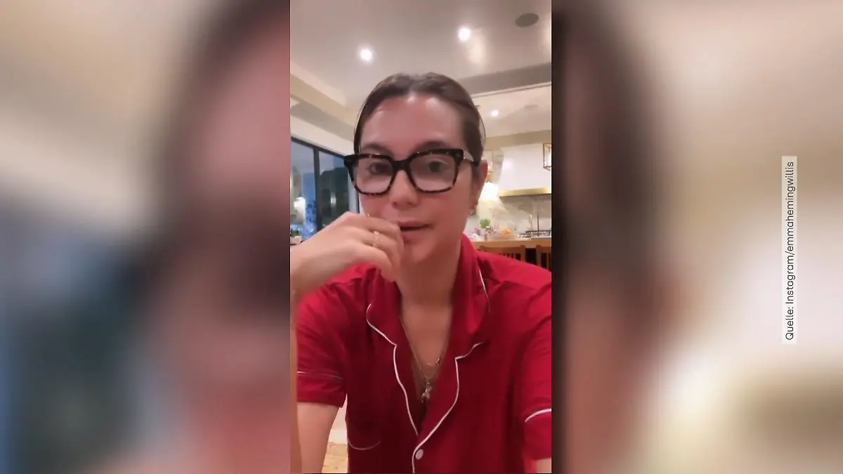 Emma Willis will ihren Ehemann Bruce beschützen Lasst ihn in Ruhe!