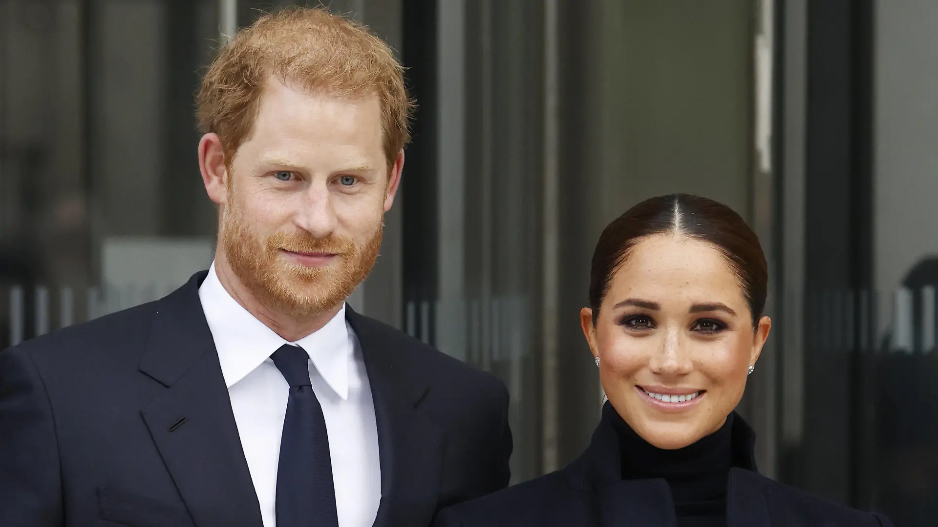Prince Harry and Meghan, The Duke and Duchess of Sussex, exit One World Trade Center in New York City on Thursday, September 23, 2021. PUBLICATIONxINxGERxSUIxAUTxHUNxONLY NYX20210923116 JOHNxANGELILLO