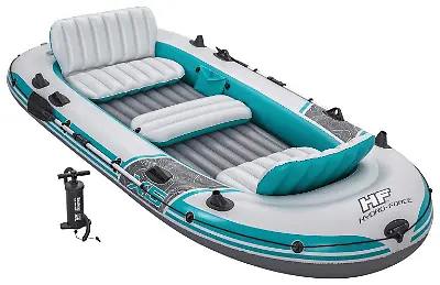 Bestway Schlauchboot ELITE X5 Weiß, Hellblau