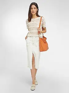 Jeansrock - Offwhite