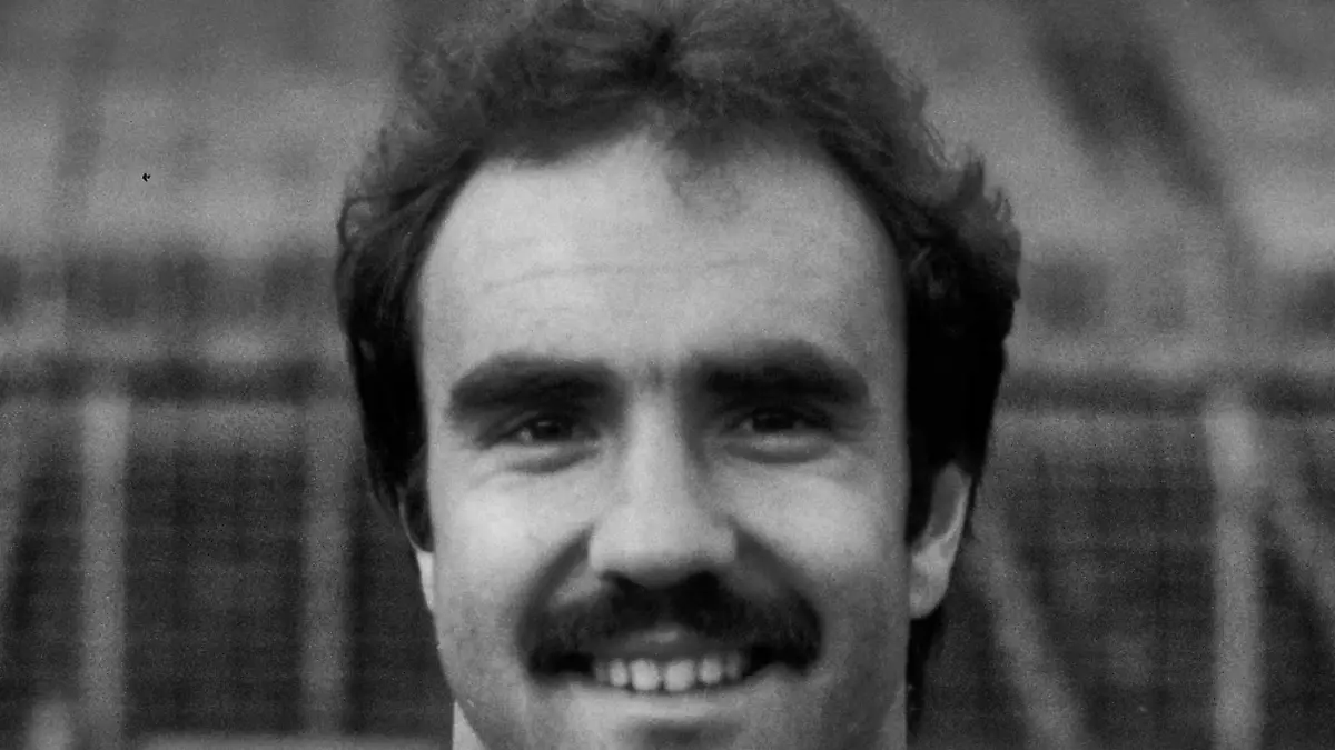 Fred Schaub -Spieler bei Hannover 96 -hier in der Serie 1985/86.