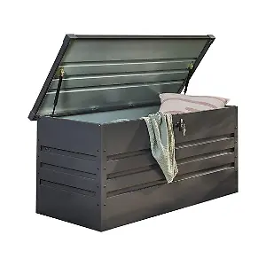 Home Deluxe Metallaufbewahrungsbox MEGABOX XL, 400 l