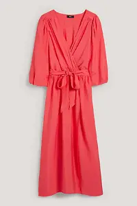 C&A Wickelkleid in Pink