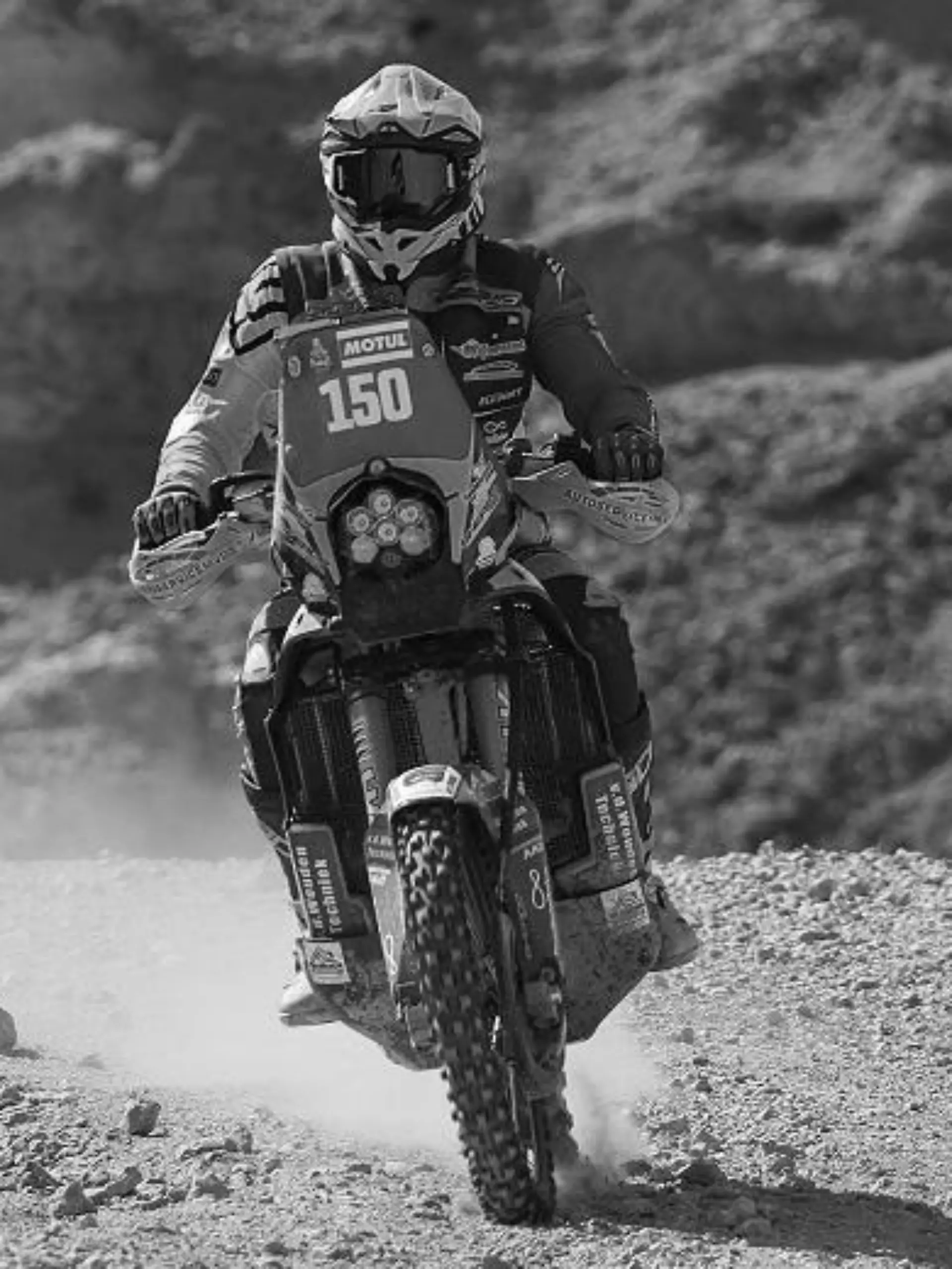 150 Van der Wouden Bram (nld), Sherco 450 SEF R, Moto, W2RC, Original by Motul, action during the Stage 5 of the Dakar Rally 2022 around Riyadh, on January 6th 2022 in Riyadh, Saudi Arabia - Photo Julien Delfosse / DPPI