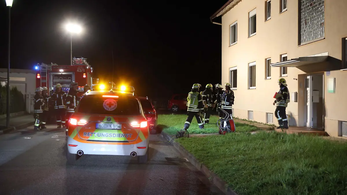 CO?-?Melder löst Einsatz von Rettungskräften aus, Feuerwehr wird benötigt, Jahnstr?aße,? Stadt Waldkraiburg, LKR Mühldorf 30.4.23 ca. 20:50 Uhr