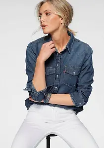 Levi's-Jeansbluse mit Brusttaschen