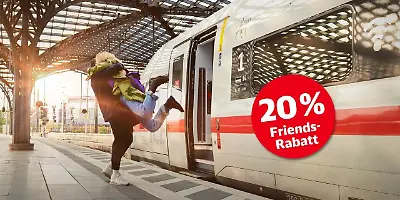 Deutsche Bahn – Super Sparpreis mit Friends-Rabatt