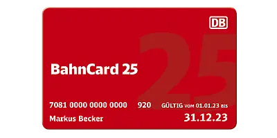 Angebote der Deutschen Bahn sichern