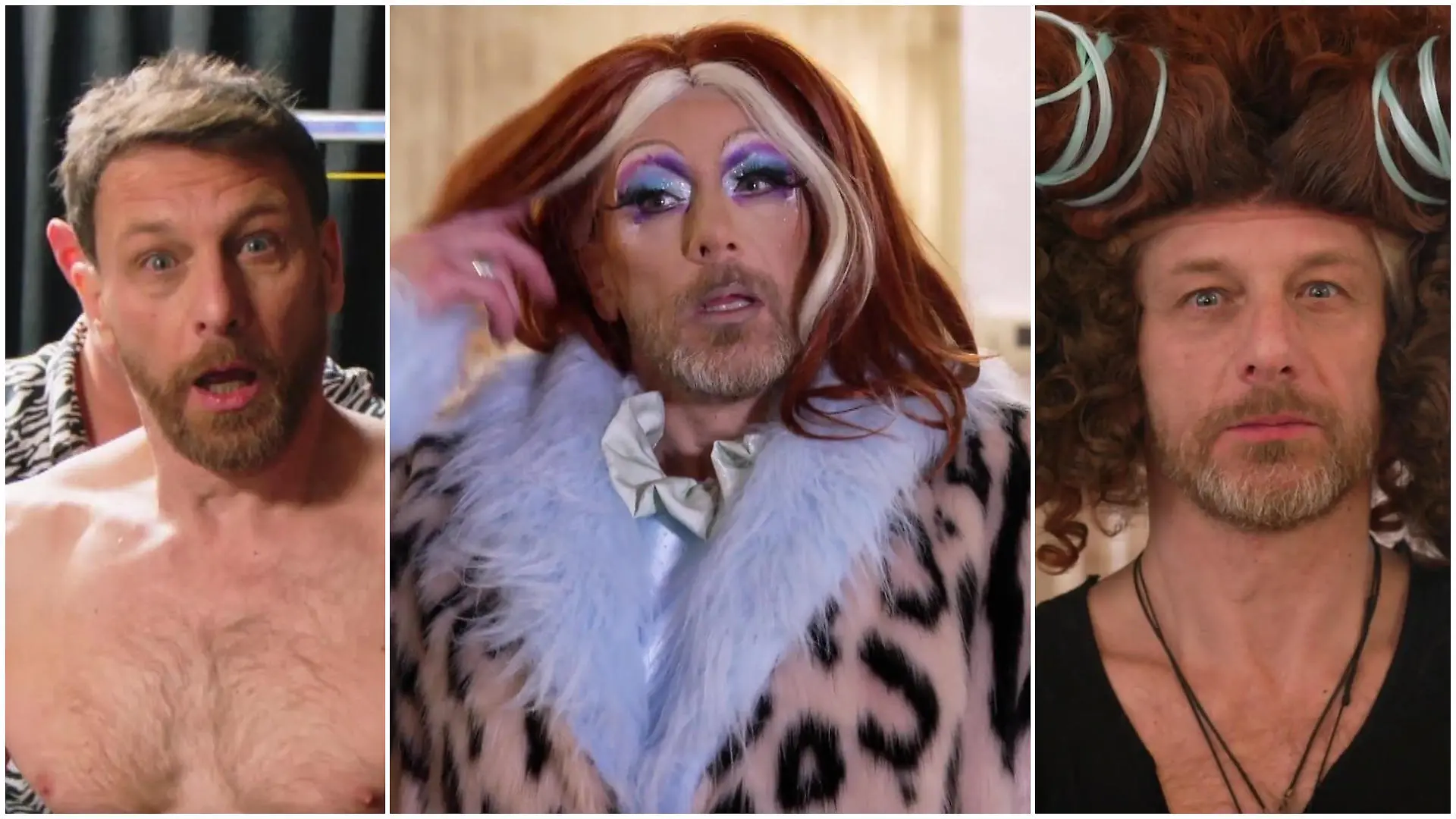 Aus Hendrik Duryn wird  die Drag Queen "Leah Craft" "Der Lehrer" als echte Diva