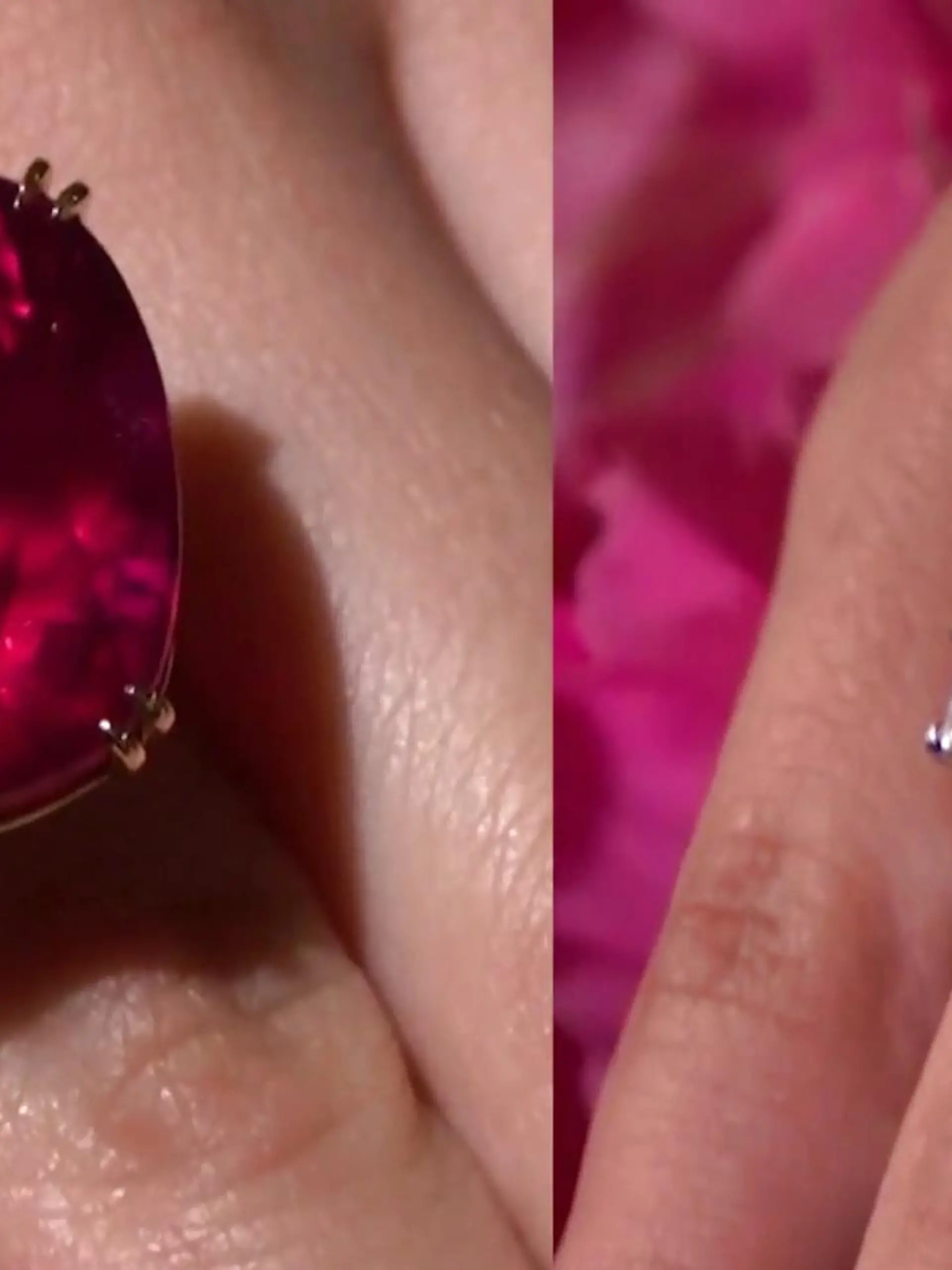 Ein roter und ein pinkfarbener Edelstein haben bei einer Auktion in New York je knapp 35 Millionen Dollar (etwa 33 Millionen Euro) eingebracht. Ein pinkfarbener Diamant, der einst in Botsuana entdeckt worden war, und ein Rubin aus Mosambik wurden am Donnerstag für die Rekordpreise von je 34,8 Millionen Dollar versteigert, wie das Auktionshaus Sotheby's mitteilte. Die Edelsteine gehörten zu den makellosesten und seltensten ihrer Art, hieß es. Wer sie ersteigerte, wurde zunächst nicht mitgeteilt.