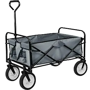 tectake Faltbarer Bollerwagen