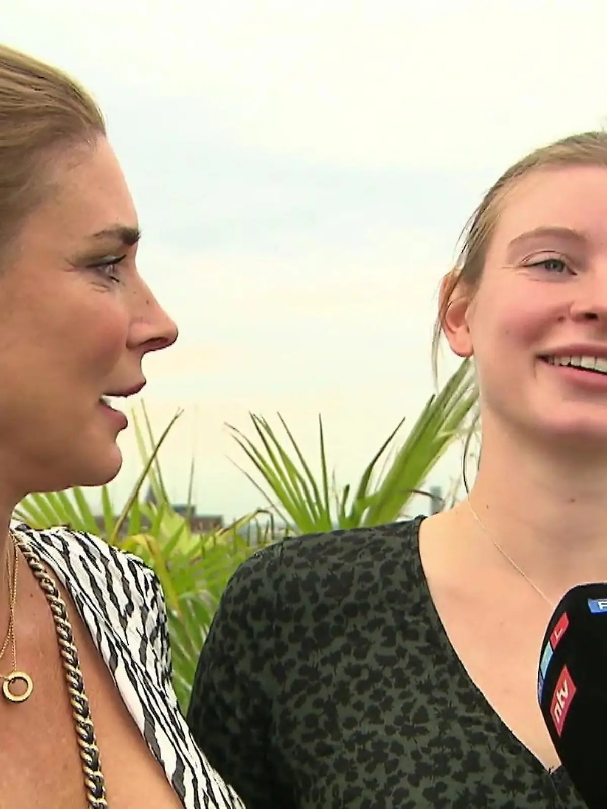 Claudelle Deckert und Tochter Romy.