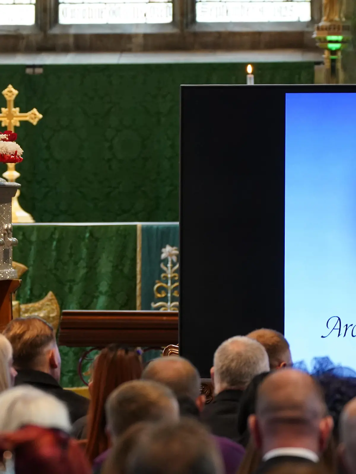 Archie Battersbee funeral. The coffin during the funeral of 12-year-old Archie Battersbee at St Mary's Church, Prittlewell, Southend-on-Sea, Essex. The young boy, who was at the centre of a life-support treatment fight during the summer, died on August 6. Picture date: Tuesday September 13, 2022. See PA story FUNERAL Archie. Photo credit should read: Joe Giddens/PA Wire URN:68796050