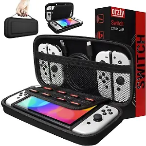 Orzly Hartschalentaschen für Nintendo Switch und New Switch OLED-Konsole
