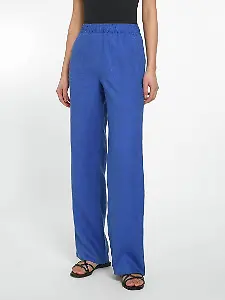 Schlupf-Hose aus 100% Leinen