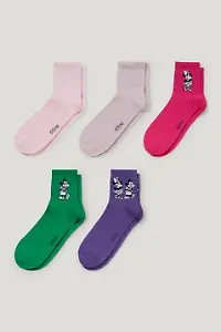 Fünf Paar Socken mit Disney-Motiven