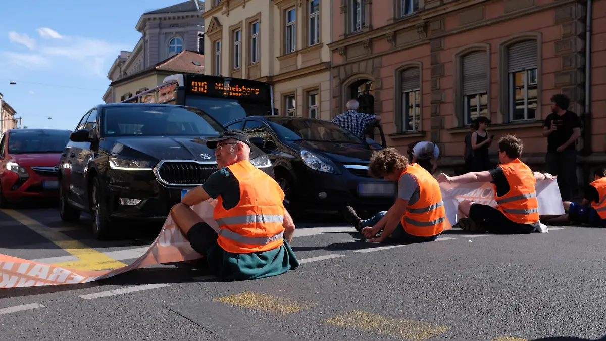 In der Bamberger Innenstadt geht nichts mehr.