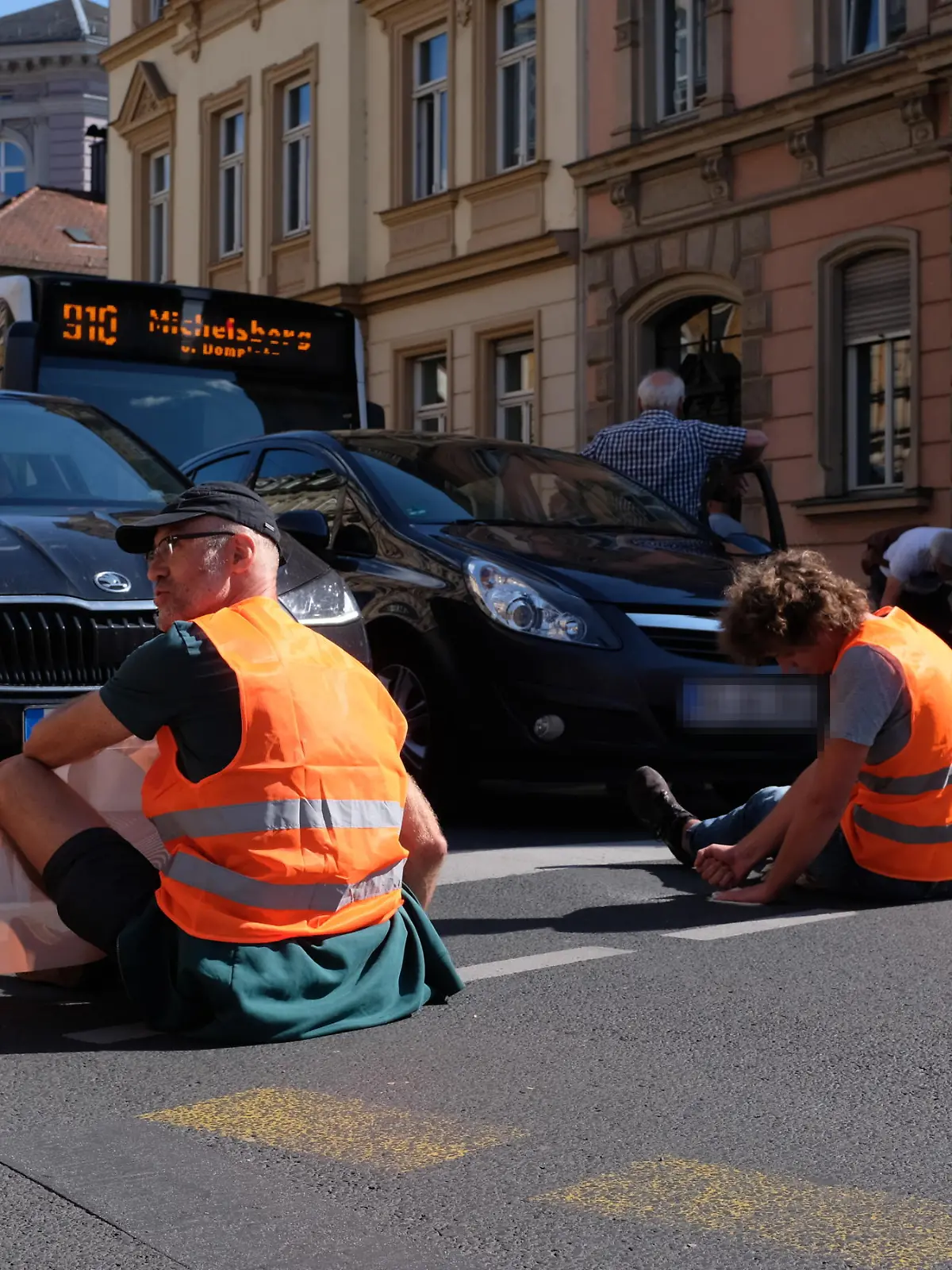 In der Bamberger Innenstadt geht nichts mehr.