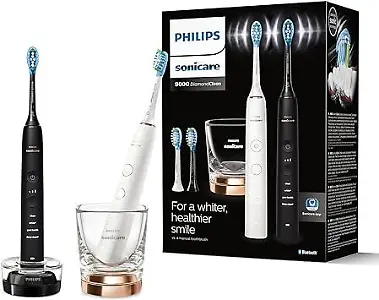 Philips Sonicare DiamondClean 9000 Elektrische Zahnbürste Doppelpack